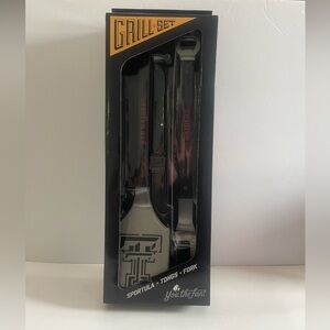 YouTheFan NCAA Texas Tech Red Raiders Classic Series 3-Piece BBQ Set